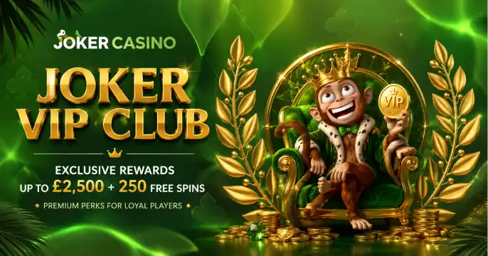 Joker Casino VIP banner